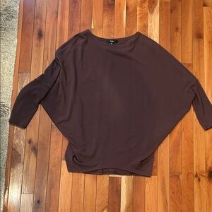 Lulu's Maroon / Brown Women's Dolman sweater